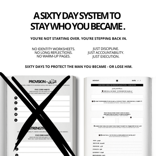 The Re-Up For Muslim Men - 60 Day Continuation System