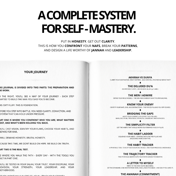 The One Percent Muslim | 60-Day System for Discipline & Deen