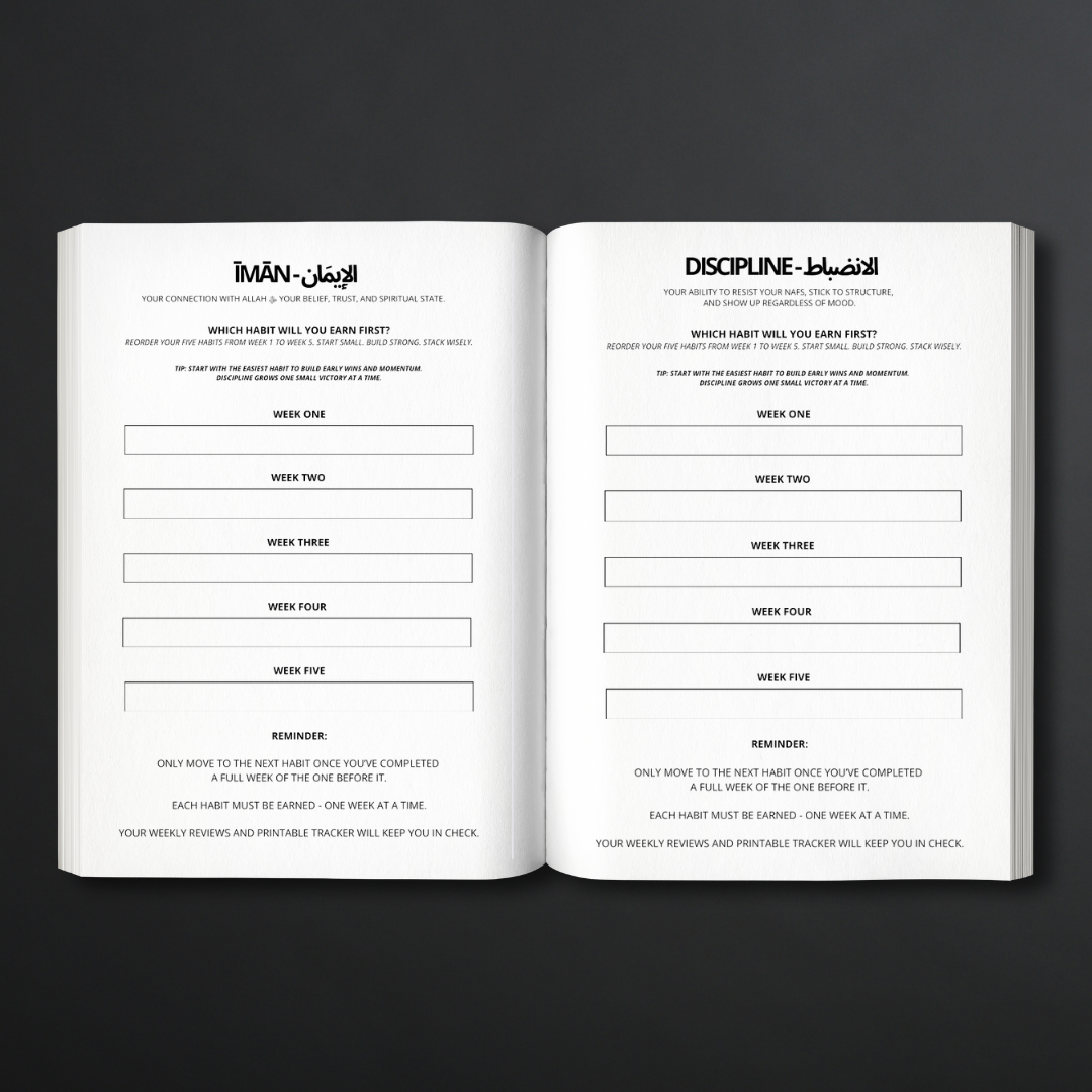 The One Percent Muslim | 60-Day System for Discipline & Deen