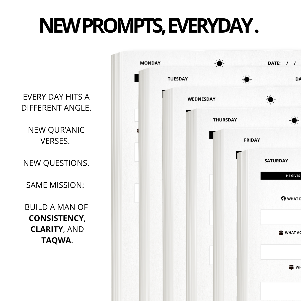 The One Percent Muslim | 60 Day Discipline System