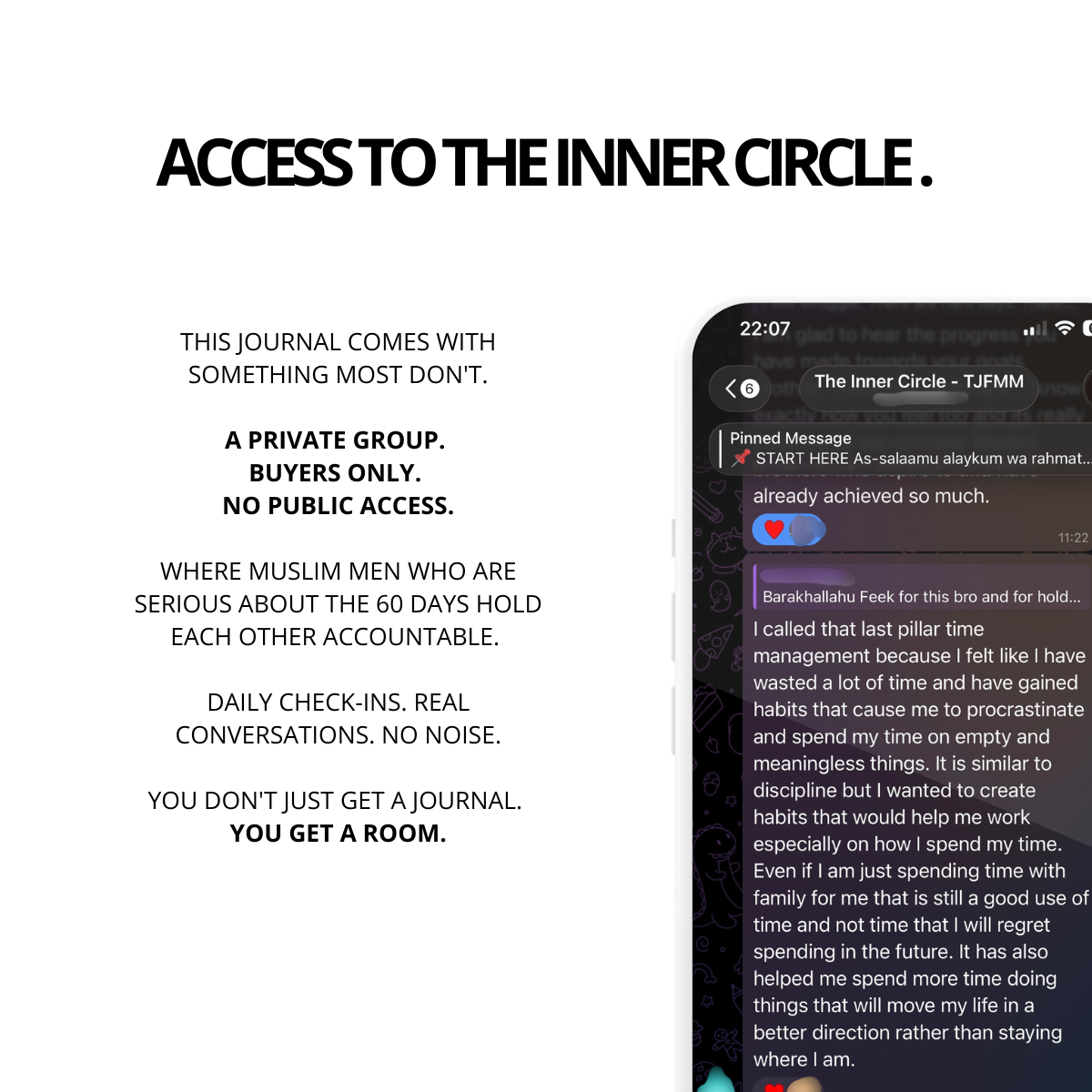 The One Percent Muslim | 60 Day Discipline System