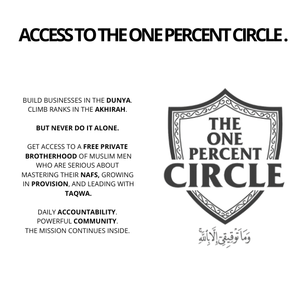 The One Percent Muslim | 60-Day System for Discipline & Deen